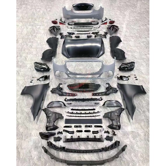 Kit de mise a jour extérieur de la Mercedes 2006 a 2012 ver la 2018 Maybach W221-W222MBCH